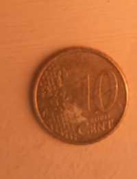 Monedă 10 euro centi