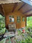 Cabana lemn brad 5x3,7 m
