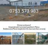 Împrejmuiri terenuri garduri