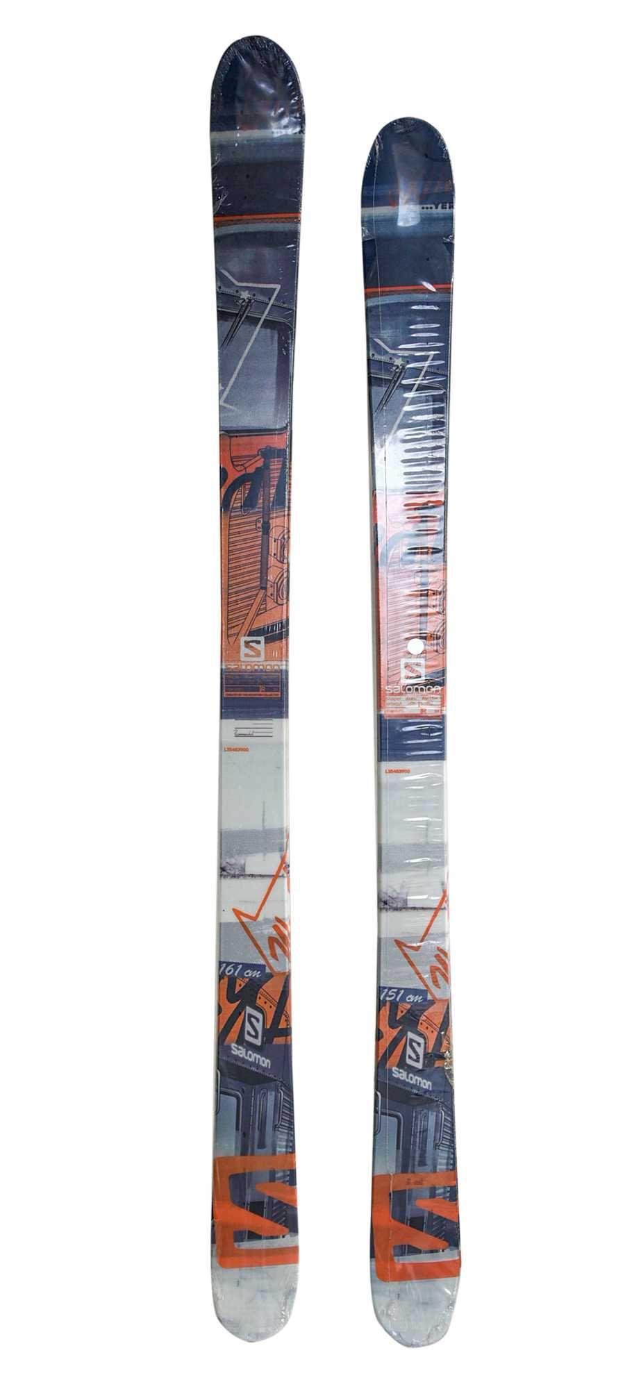 Нови ски Salomon  twin tip freeride_freestyle от 140см до 161см