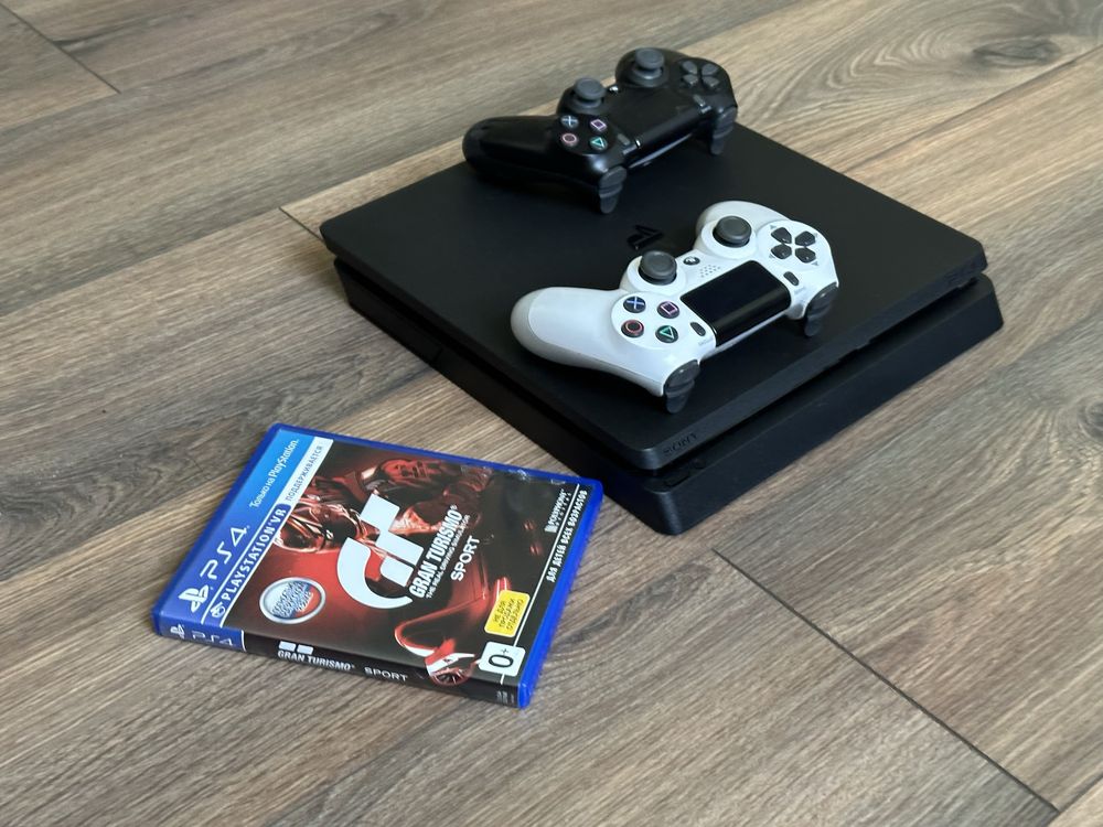 Новый playstation 4 Slim 1000GB 1TB HDR/джойстик/игра/пс 4 ps 4