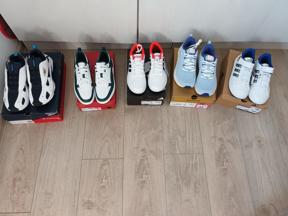 Нови страхотни маратонки на Adidas, Reebok, Puma и Karrimor