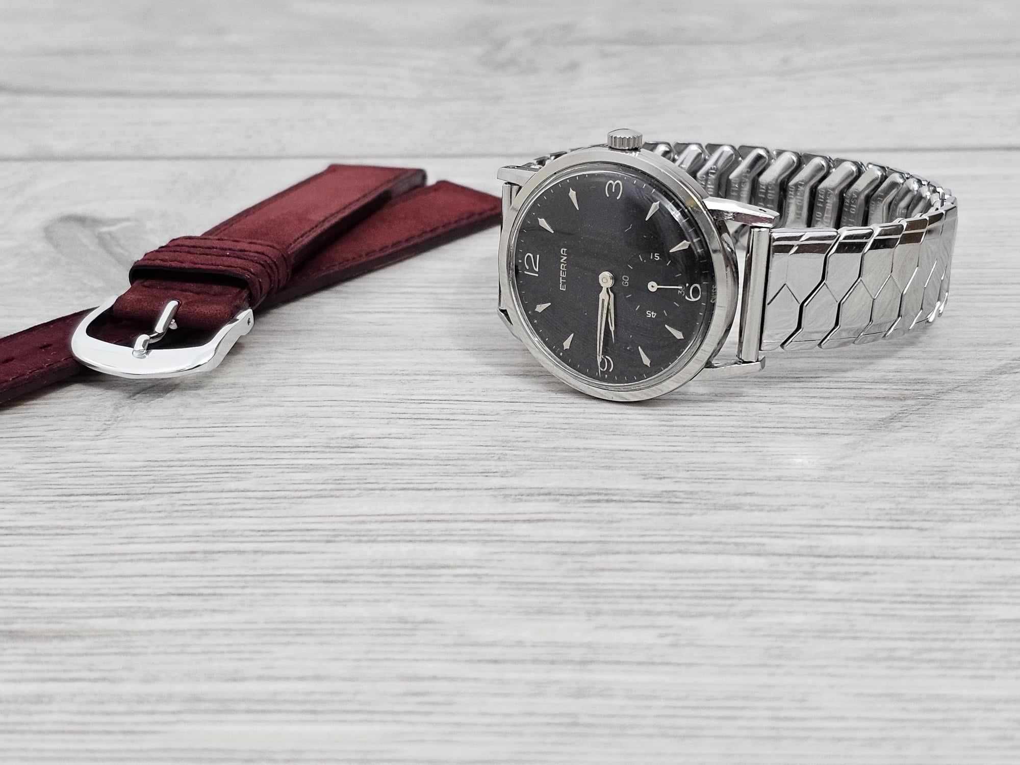 Ceas Eterna Calatrava Tropic Stardust 1950 Mecanic Vintage Rar