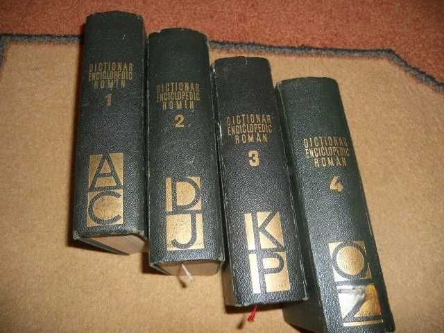 Dictionar Enciclopedic Roman- 1965 (4 volume)