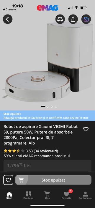 Vand Xiaomi viomi s9