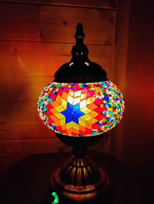 Lampa orientală mozaic
