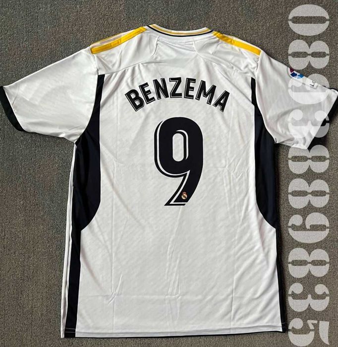 Нови Тениски Real Madrid/Реал Мадрид Benzema/Бензема Сезон 2023/2024
