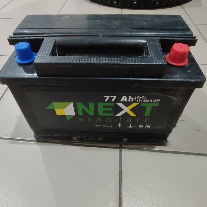 Б/у аккумулятор 77ah