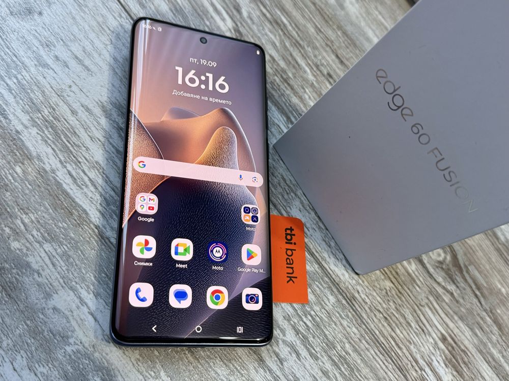 Motorola Edge 60 Fusion 5G 256 GB 12+12 GB Ram Като Нов Dual Sim