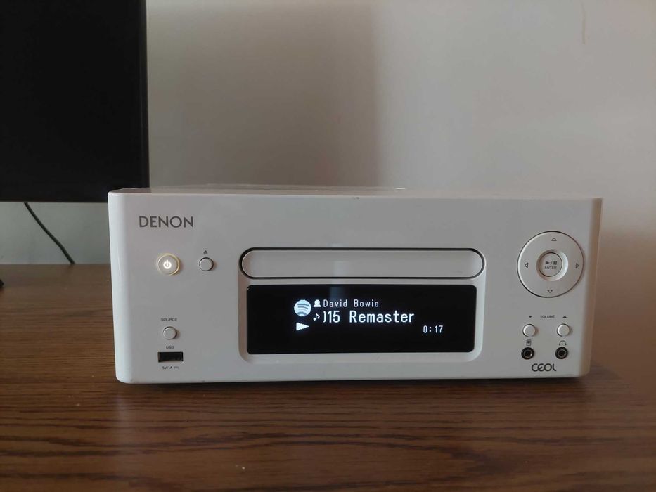 Minisistem Denon Ceol RCD-N8 wifi Spotify Airplay alb