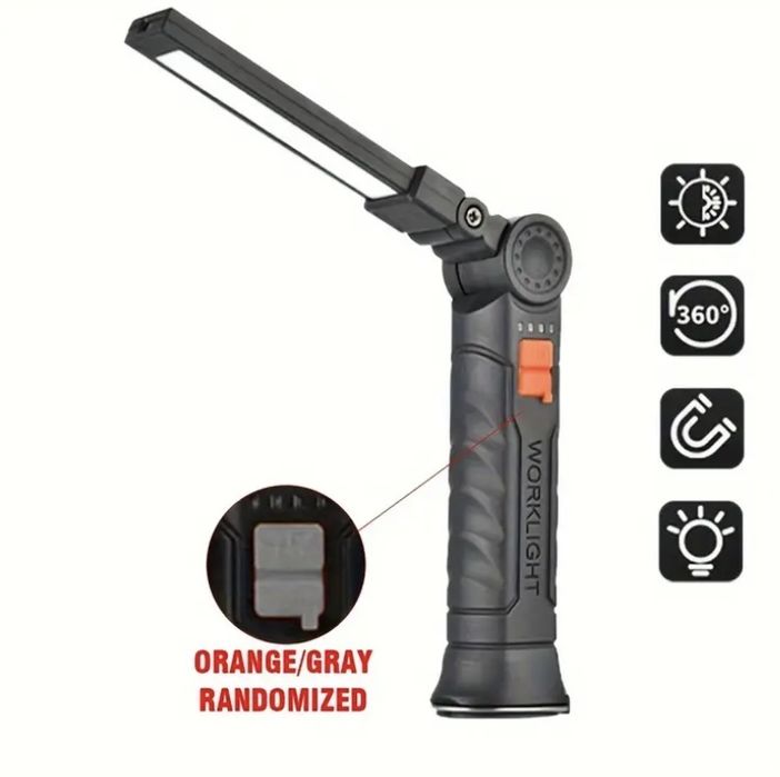 NOUA NEFOLOSITA lanterna reincarcabila magnetica