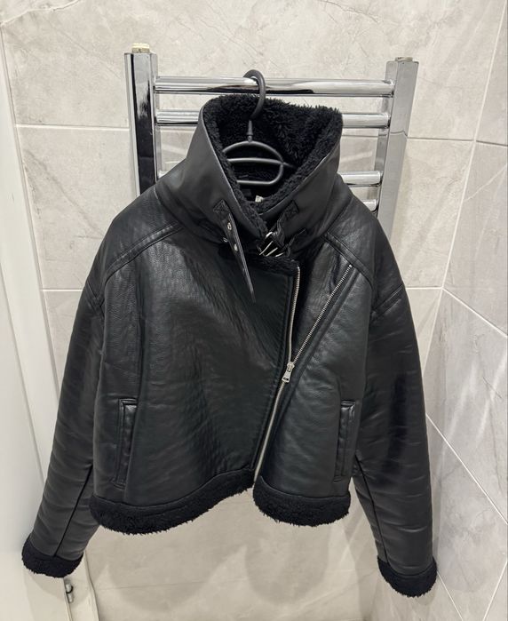 Яке HM изкуствена кожа и мекс подплата