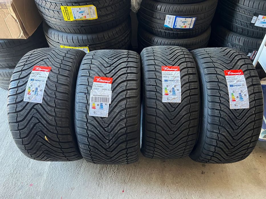 4 anvelope Gripmax ALL SEASON  275-40-20 si 315-35-20 BMW X5 X6 E70 E7 F15 F16 fabricatie 2025 anvelope mixte vara/iarna M+S all season