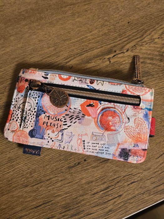 Anekke оригинално дамско цветно портмоне