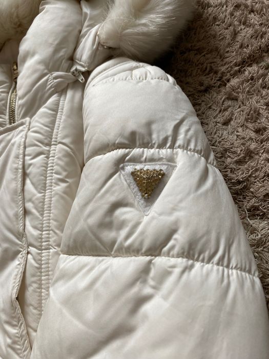 Geaca Alba Guess De Femei Marimea XS