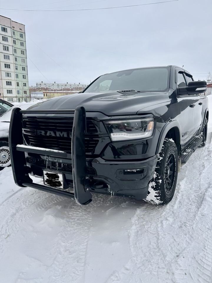 Таран Кенгурятник push bar на Dodge Ram