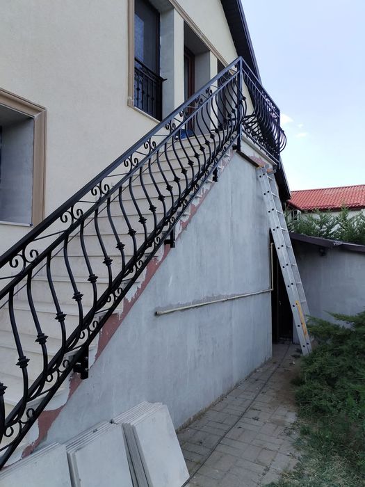 Balustrade metalice - fier forjat - balcoane CNC