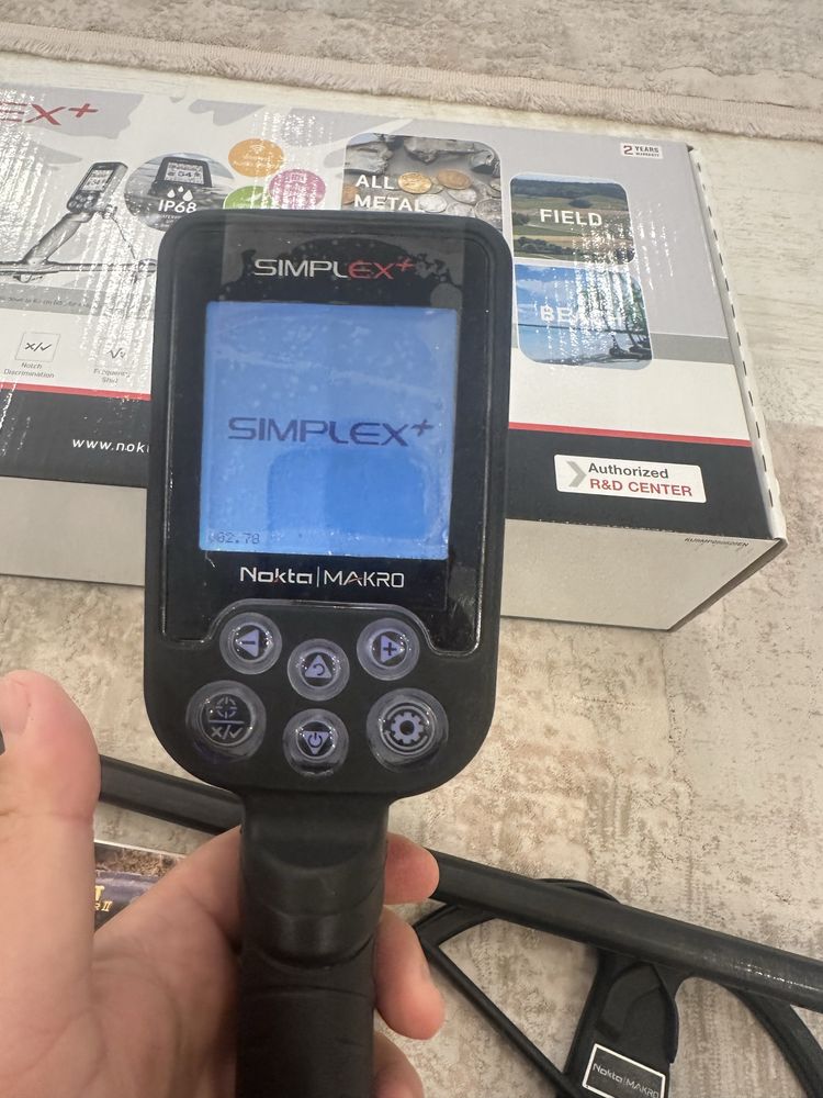 Nokta MAKRO Simplex + и пинпойнтер Garrett Pro-pointer 2