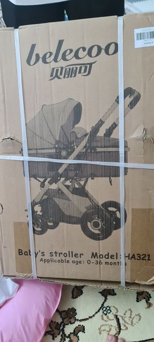 Универсальная детская коляска Belecoo HA321 | Новая в упаковке

Продаю