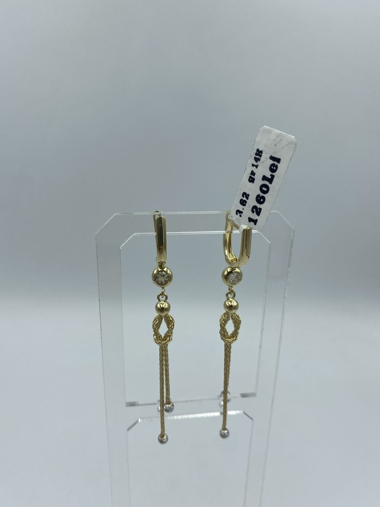 Cercei Aur 14k Greutate 3.62 gr #41621