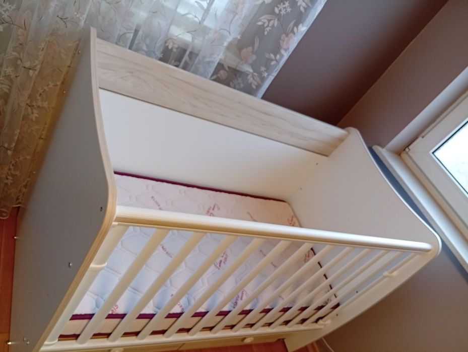 Ново Бебешко легло Lorelli, Dream, Люлеещо се, 60 x 120 см, Бяло