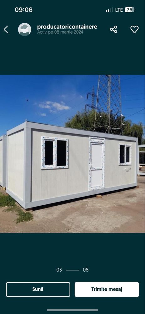 Container santier Container birou Container vestiar Container locuit