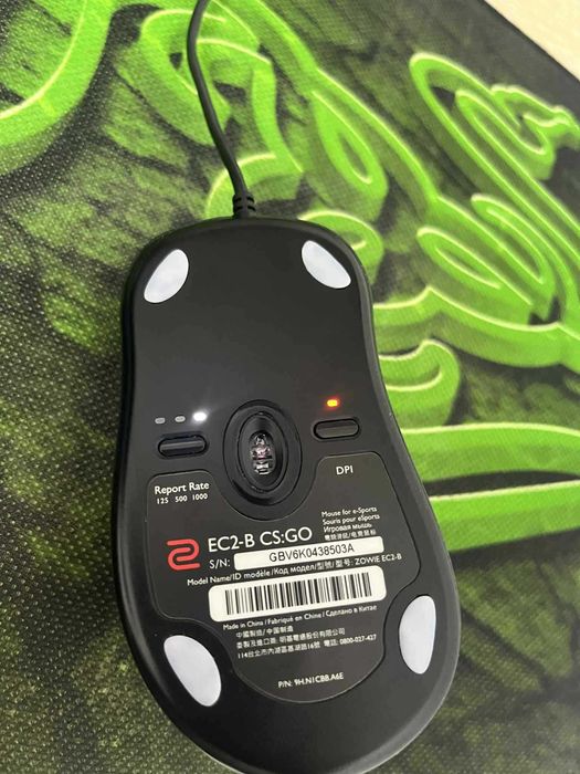 Mouse Gaming Zowie EC2-B Divina CS:GO Edition 3200DPI Albastru