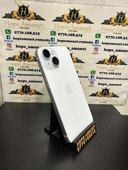 Hope Amanet P3 Crangasi Iphone 15 /Stocare 128GB/BATERIE 98%
