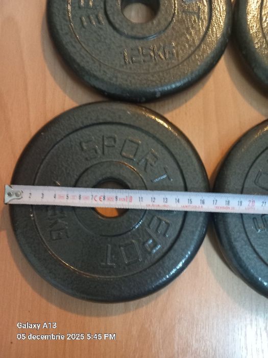 Greutati gantere 1,25 ×4 buc.