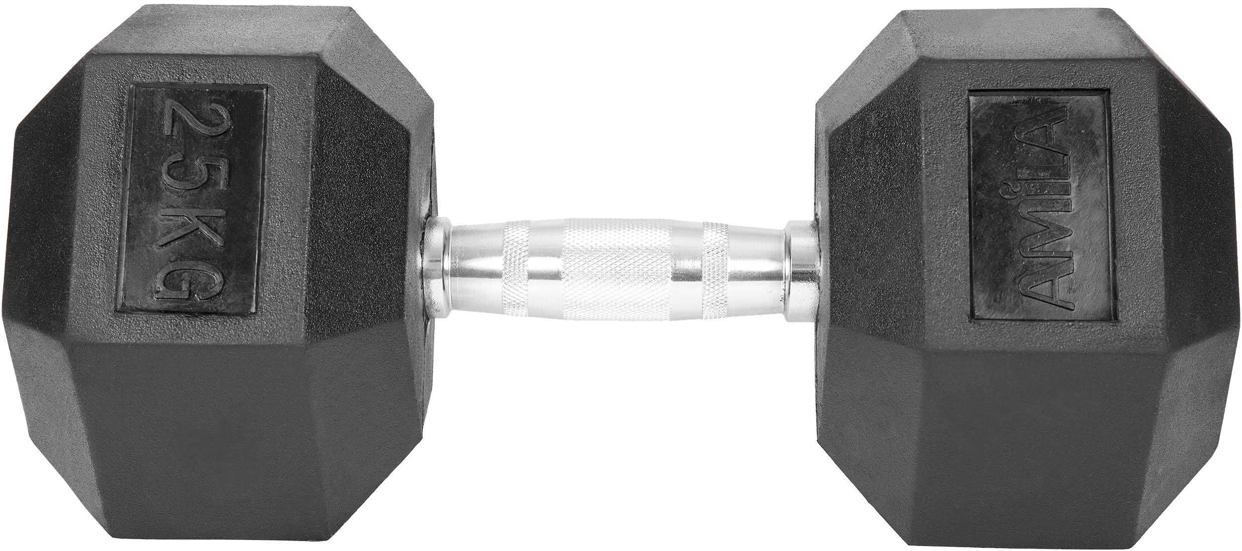 Дъмбели Хекс Pro , Фиксирани Гири HEX 2 × 25 кг, Dumbbells