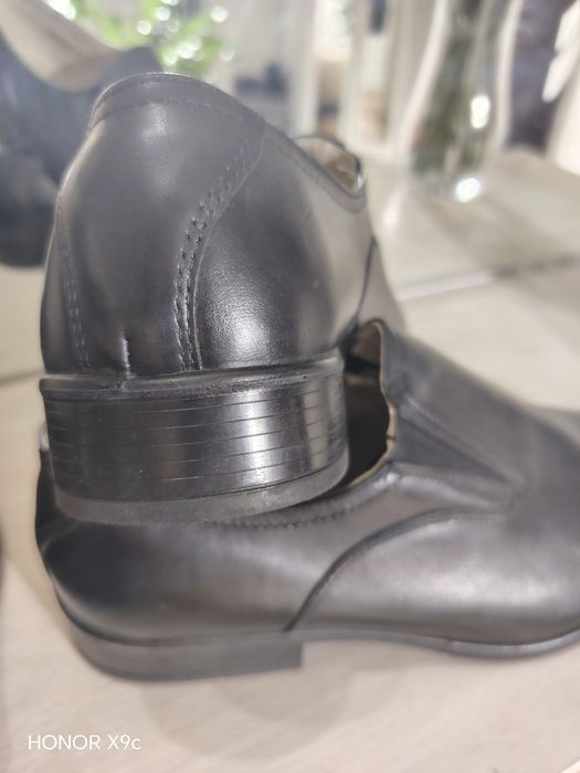 Туфли офицерские, қожа натуральная, 42 размер