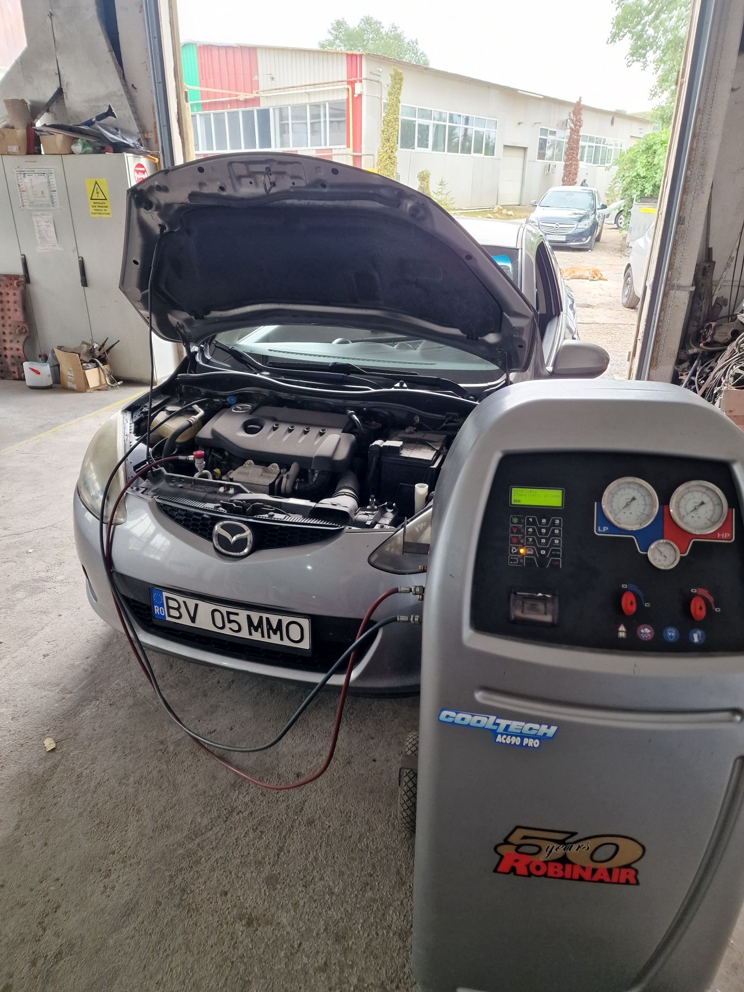 Freon auto r134a incarcare verificare