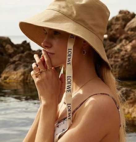 шапка L O E W E*ЛОЕВ Fisherman canvas hat*Шапка