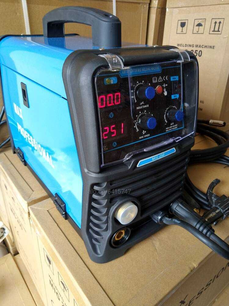250Ампера PROFESSIONAL- Телоподаващ Апарат + Електрожен 4м. шланг