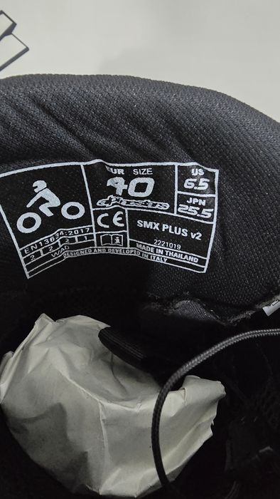 Ghete cizme moto Alpinestars SMX V2 40