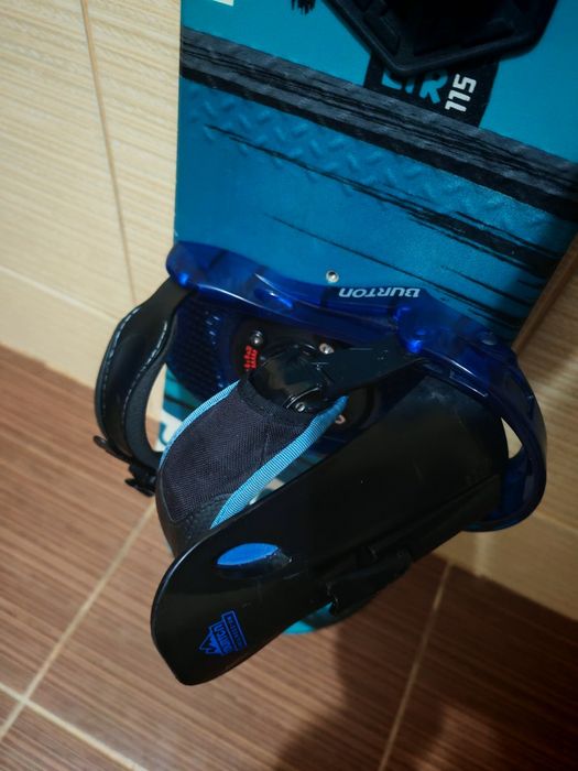 Placa snowboard Burton 115 cm - boots Burton