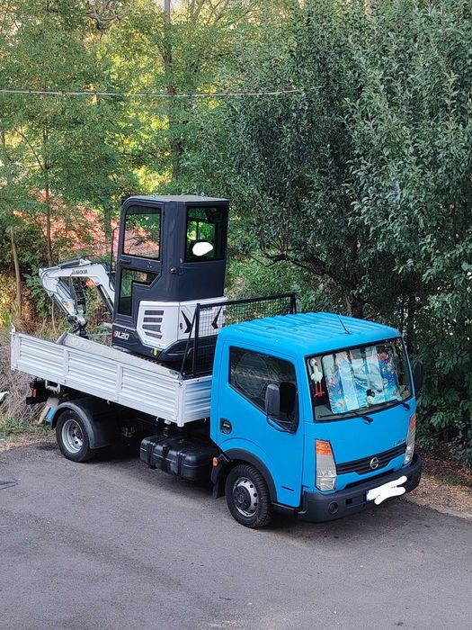 Самосвал Тристранен и мини багер