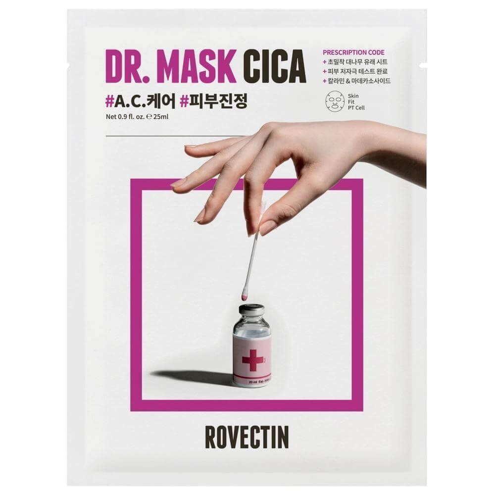 Тканевая маска Dr. Mask CICA от ROVECTIN