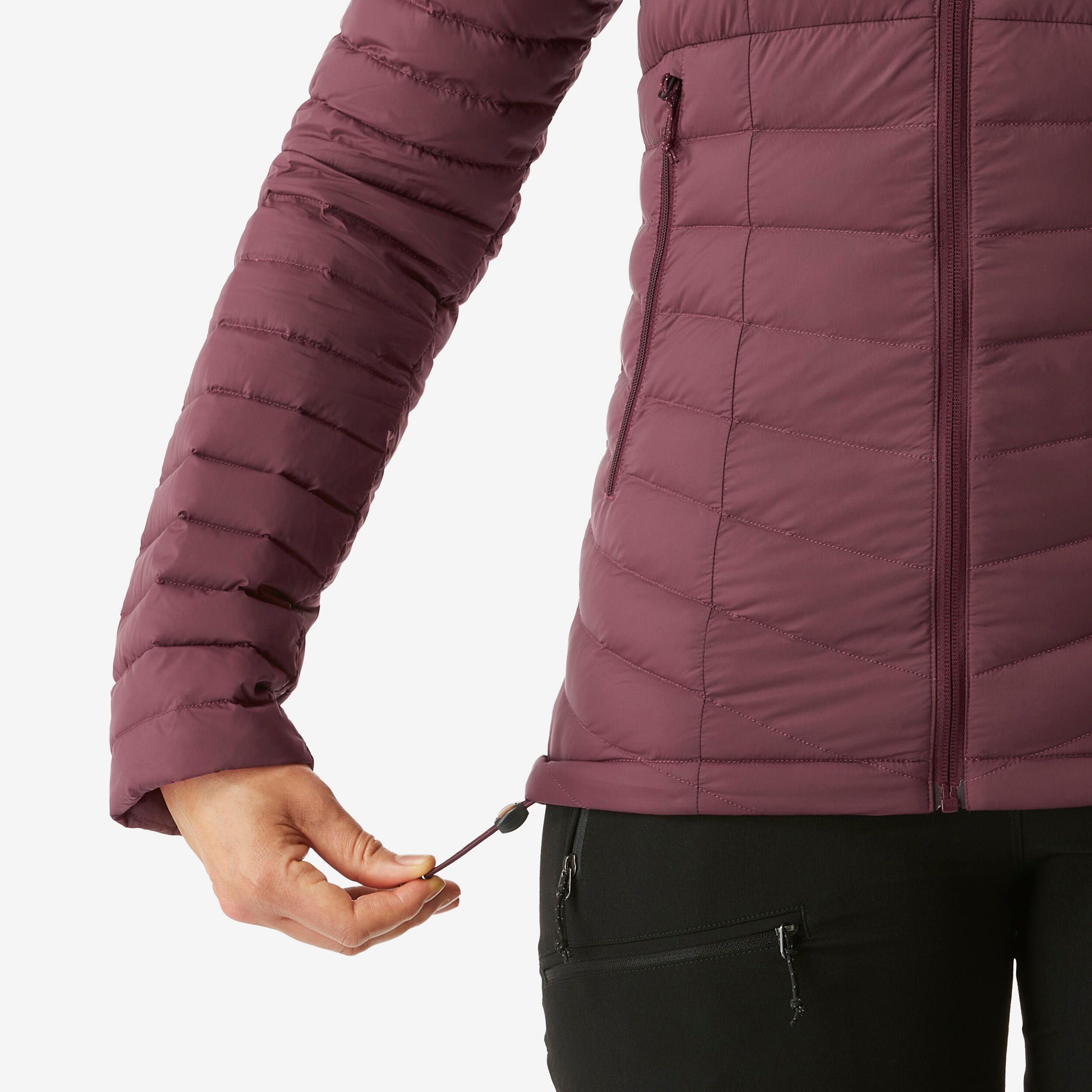 Geacă cu umplutură din puf Trekking - produs resigilat (nou) Decathlon
