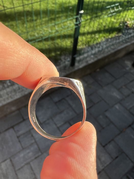 Inel argint barbati, ghiul argint 925