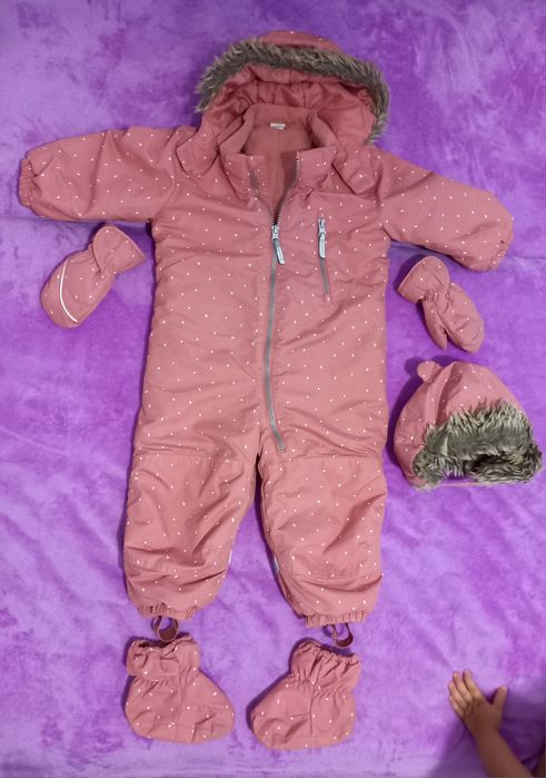 Costum - salopeta hidrofug 1 an - 1 an 1/2