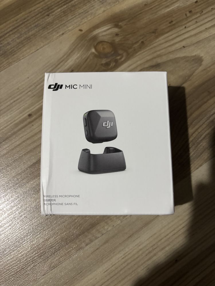 Продам новый микрофон от dji mic mini
