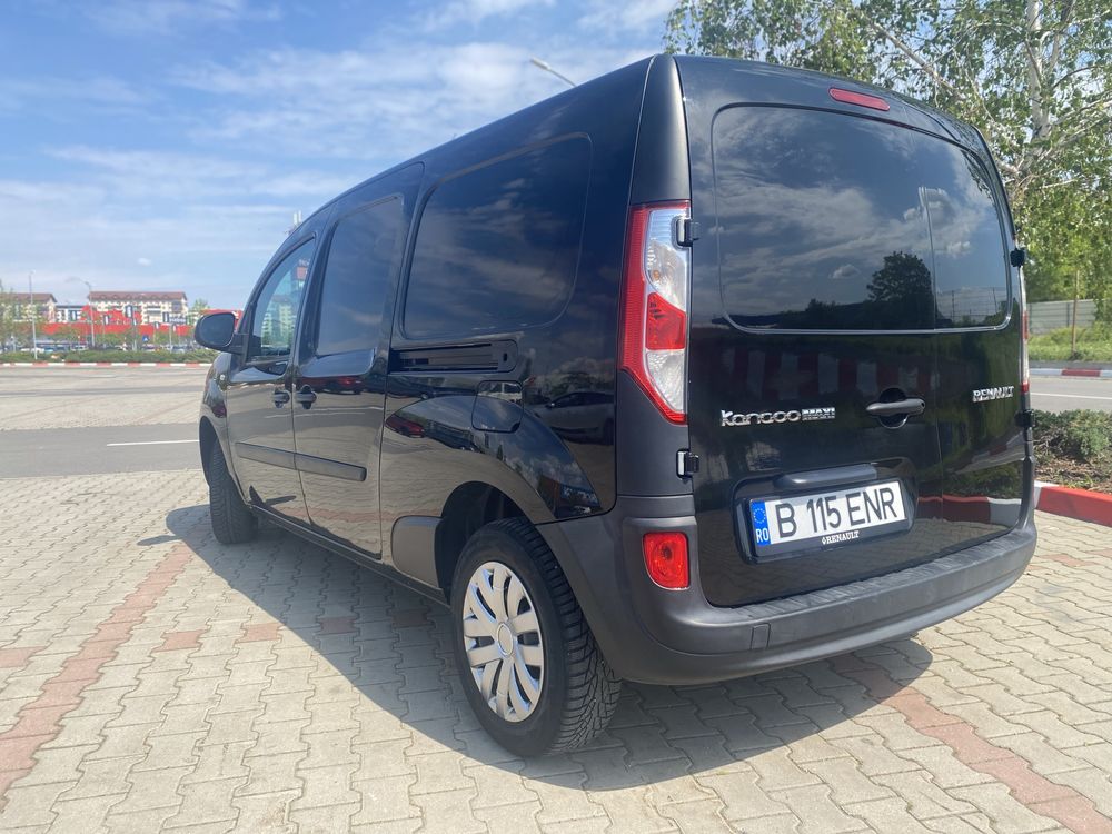 Renault Kangoo Maxi, negru, AC, bluetooth, 2019, unic proprietar