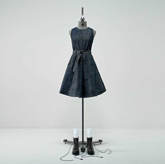 Нова Special Collection By G Star 30 Years New York Raw Dress Рокля  L