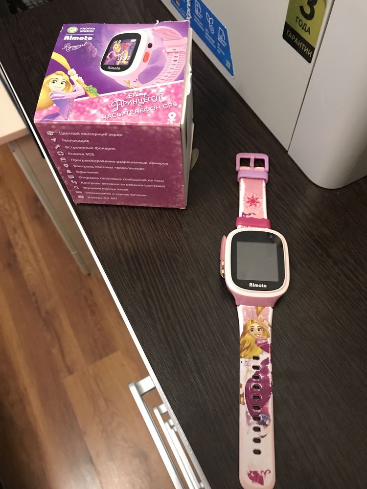 Смарт-часы детские Aimoto Disney Рапунцель
