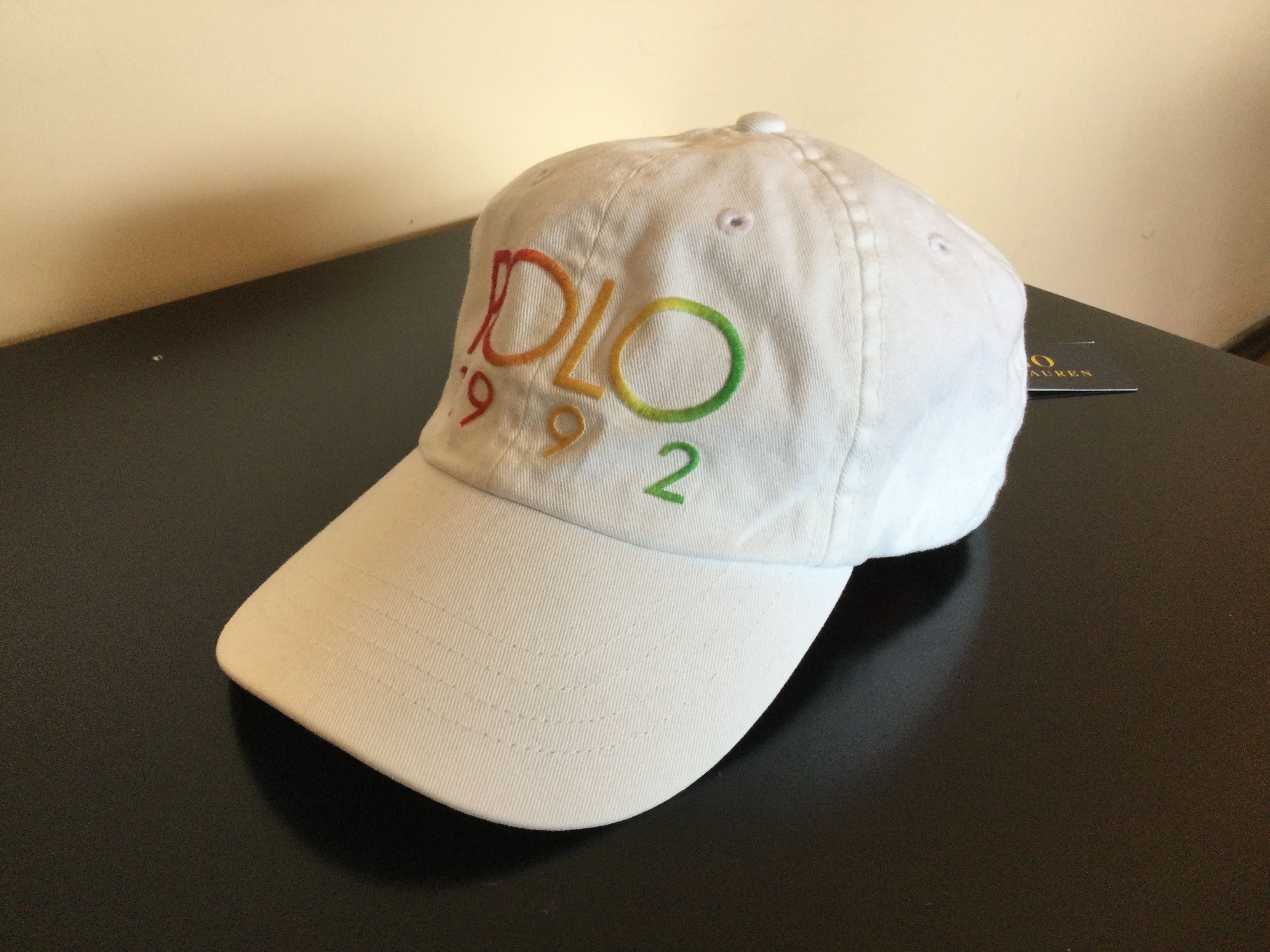 НОВА оригинална бяла бейзболна шапка POLO RALPH LAUREN от Германия