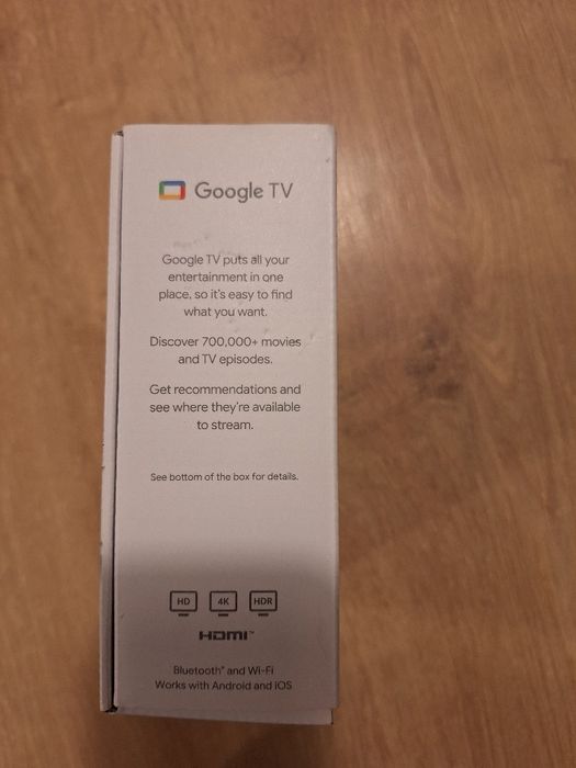 Black friday Google Chromecast with Google TV 4K - Albastru