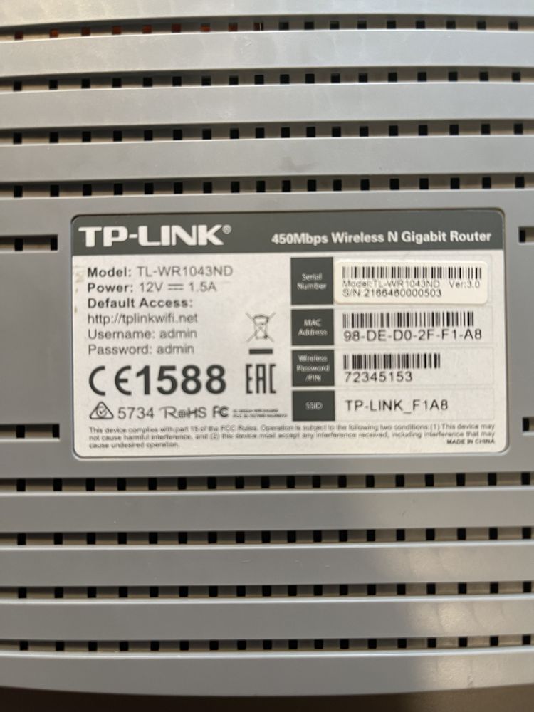 Router gigabit tp-link