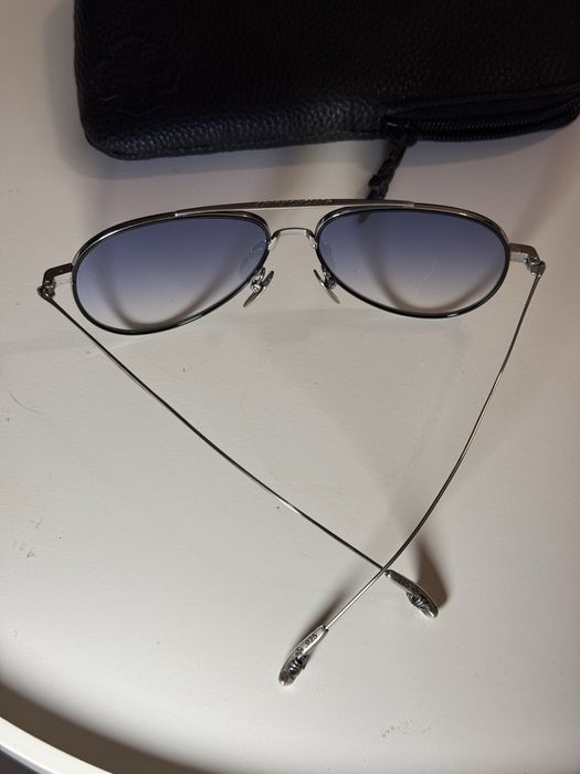Argint pur Ochelari Chrome Hearts Bone Prone 925 silver + titanium