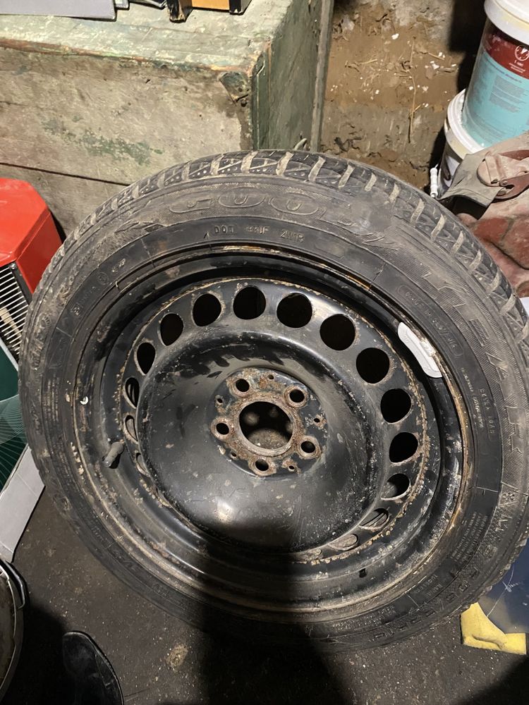 Запаска 205/55/R16 с диском 5x112